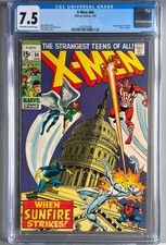 X-Men #64 CGC 7.5 OW/W 1970 1st Sunfire Shiro Yoshida Marvel Key Issue picture