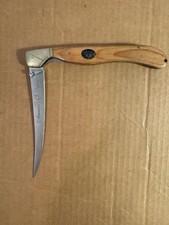 North American Fishing Club America's Legacy Folding Fillet Knife Wood Handle picture