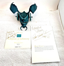 Disney WDCC 1997 Hades Chariot Hercules Enchanted Deed COA Signed LE 434 MIB picture