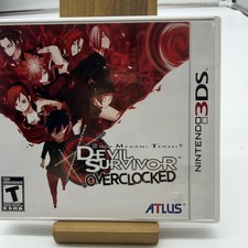 Shin Megami Tensei Devil Survivor Overclocked Nintendo 3DS RPG Strategy CIB picture