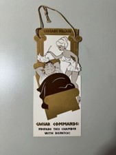 RARE 1960s Caesars Palace Room Door Hanger - Mid Century Las Vegas Vintage picture