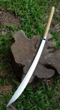Outstanding HUNTEX ART -CUSTOME HANDMADE 27'' KATANA SWORD WITH LEATHER SHEATH  picture