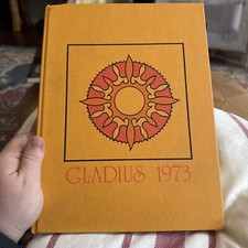 Vintage Clarke Central Yearbook 1973 Gladius Gladiators Athens Ga UGA Georgia picture