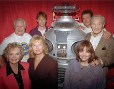 1965, Lost in Space, next to the B-9 robot. The photo taken in 1998.photo 8.5x11 picture