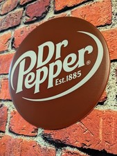Dr Pepper Soda Metal Sign | 12