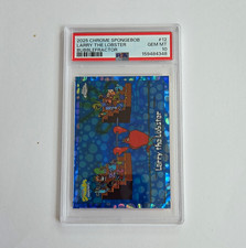 Topps SpongeBob 2025 Chrome Larry the Lobster #12 Bubblefractor PSA 10 159484348 picture