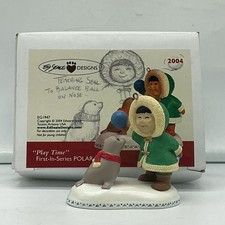 2004 Hallmark Artist Ed Seale Design POLAR PALS Play Time 1st In Series Ornament picture