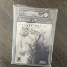 PS2 DIGITAL DEVIL SAGA Shin Megami Tensei PlayStation 2 Deluxe Box Set VGA 80+ picture