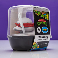 TUBBZ 1ST EDITION Teenage Mutant Ninja Turtles Leonardo Comic  Duck Figure JEEP picture