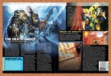 World Of WarCraft Wrath Of The Lich King Original 2006 Vintage Ad - Death Knight picture