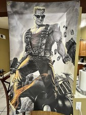 Duke Nukem 3D 5ft Flag Banner 1996 3D Realms Poster PC picture