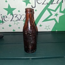Straight Sided Amber Coca-Cola Bottle Elkins Wva (Damaged) picture
