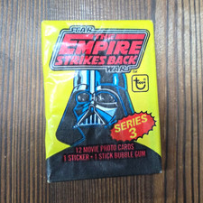 1980 Topps Star Wars Empire Strikes Back Series 3 Sealed Pack 12 Cards + Sticker picture