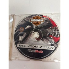 Harley-Davidson Race Across America PC CD-ROM 1999 WizardWorks Vintage Game Disc picture
