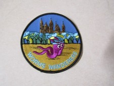 VINTAGE PATCH WORMS GERMANY WORMS WANDERERS 4 1/2 INCHES ROUND picture