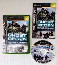 TOM CLANCY'S GHOST RECON: ISLAND THUNDER MICROSOFT ORIGINAL XBOX CIB COMPLETE picture