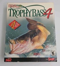 Trophy Bass 4 Field & Stream PC Game OG Big Box & Manual Sport Fishing 2000 Y2k picture