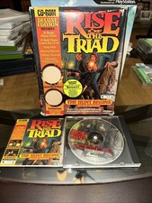 Rise Of The Triad: The Hunt Begins Deluxe Edition DOS Game PCCD ROM Big Box picture