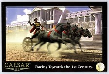 Postcard 1998 Caesar III 3 PC Sierra Games Official Promo Original picture