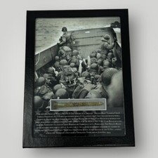 RARE Original WWII D-Day Utah Beach Landing Craft Higgins Boat Bolt Display picture
