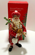 CLOTHIQUE  Possible Dreams  10.5”  HIGHLAND SCOTTISH SANTA CLAUS No. 713169 picture