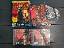 Rome Total War Barbarian Invasion Game + Expandion Pack Pc Game picture