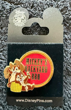 WDW Disney Fort Wilderness Mickey's Backyard BBQ Chip n Dale Pin On Pin NOC picture
