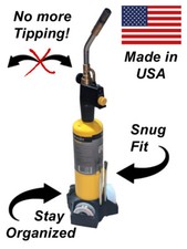 Plumber Torch Stand Base Organizer NO TIPPING Gas MAPP Propane Cylinder Bottle picture