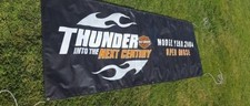 Harley-Davidson 2004 Thunder Into the Next Century Open House Banner 94” x 36” picture