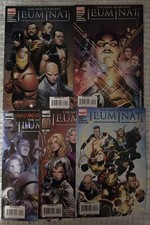 New Avengers- Illuminati Vol. 2 #1-5 Complete Set Marvel Comic Book Key Lot 2007 picture