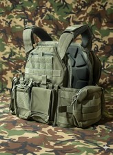 FAPV  Plate Carrier Vest Ranger Green -GEN 5 Quick Release, USA,UK ARMY. picture