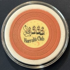 Roulette Harrah's Club Sultan and Harem Casino Chip Reno NV Obsolete picture