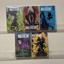 Disney Villains Maleficent 1-5 (Dynamite 2023) Full Variant Set NM picture