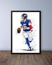 New York Giants Football Poster Art Print Picture Wall Art Print Wall Art picture