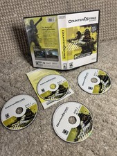 Counter Strike: Source (PC CD-ROM Game, 2005) 4 Disc Set Complete CIB picture