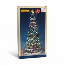 Lemax Majestic Christmas Tree 84350 Lighted Musical Christmas Village Decor picture