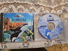 SEAWORLD ADVENTURE PARKS TYCOON PC MICROSOFT GAME ACTIVISION 2 Copies picture