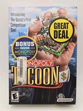 Monopoly Tycoon CD-ROM Vintage PC Game Infogames Factory Sealed NEW picture