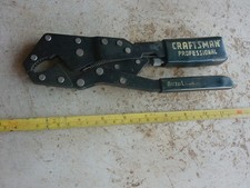 Preowned Craftsman 45309 Auto Lock Pliers Tool Lot 26-35 picture