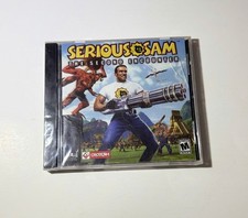 Serious Sam The Second Encounter PC Game 2001 Factory Sealed Read Description picture
