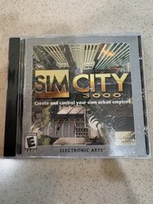 RARE Sim City 3000 (1999) PC Computer Game Vintage Maxis EA Simulation *SEALED* picture