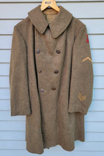 Named WWI US Army 32nd Division Overcoat 1918 120th Field Artillery - Red Arrow picture