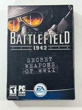 Battlefield 1942: Secret Weapons of WWII (PC, 2003) Expansion Pack NEW SEALED picture