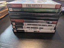 Final Fantasy X Greatest Hits Playstation 2 Game PS2 Naruto Ul Ninja 3 Spongebob picture