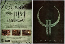 Quake II -  id Software - PC - Vintage Original Print Ad/Poster Promo Art 1997 picture