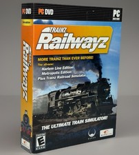 Trainz Railwayz PC DVD-ROM 2007 Train Simulator - New Sealed - 3 Complete Games picture