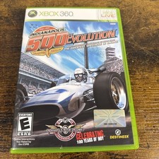 Indianapolis 500 Evolution Microsoft Xbox 360 2009 Racing Game CIB Tested picture