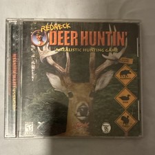 Interplay Redneck Deer Huntin' PC Game 1998 Hunting Simulation Teen Manual picture