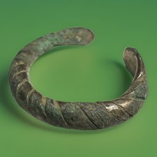 Ancient Twisted Bangle From The Late Bronze Age 1200BCE-700BCE picture