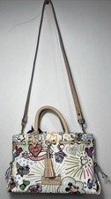 NWT 2021 Disneyland Parks Sketch Satchel Bag Purse Dooney & Bourke 12x12x5
